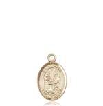 St. Zita Medal<br/>9244 Oval, 14kt Gold