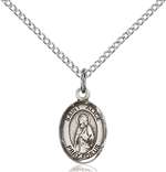 St. Alice Medal<br/>9248 Oval, Sterling Silver