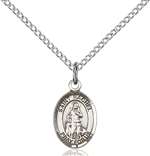 St. Rachel Medal<br/>9251 Oval, Sterling Silver