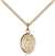St. Grace Medal<br/>9255 Oval, Gold Filled