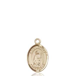 St. Grace Medal<br/>9255 Oval, 14kt Gold