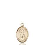 St. Austin Medal<br/>9256 Oval, 14kt Gold