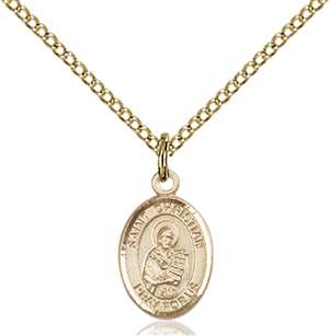 St. Christian Demosthenes Medal<br/>9257 Oval, Gold Filled