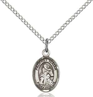 St. Isaiah Medal<br/>9258 Oval, Sterling Silver