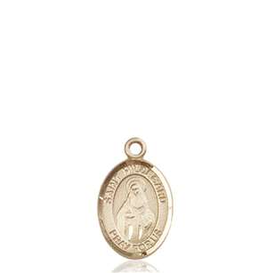 St. Hildegard Von Bingen Medal<br/>9260 Oval, 14kt Gold