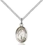 St. Hildegard Von Bingen Medal<br/>9260 Oval, Sterling Silver