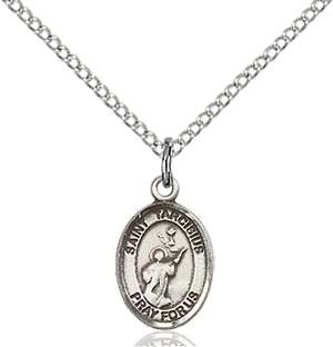 St. Tarcisius Medal<br/>9261 Oval, Sterling Silver