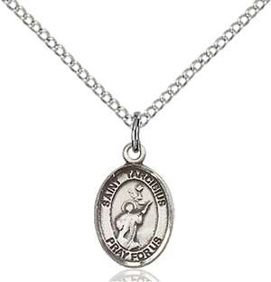 St. Tarcisius Medal<br/>9261 Oval, Sterling Silver