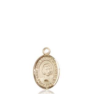 St. John Baptist de La Salle Medal<br/>9262 Oval, 14kt Gold