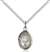 St. John Baptist de La Salle Medal<br/>9262 Oval, Sterling Silver