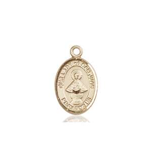 Our Lady of San Juan Medal<br/>9263 Oval, 14kt Gold