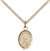 St. Bernard of Montjoux Medal<br/>9264 Oval, Gold Filled