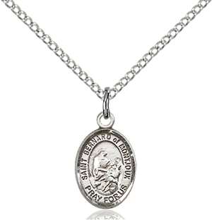 St. Bernard of Montjoux Medal<br/>9264 Oval, Sterling Silver