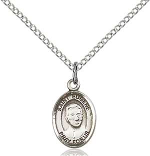 St. Eugene de Mazenod Medal<br/>9266 Oval, Sterling Silver