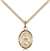 St. Julia Billiart Medal<br/>9267 Oval, Gold Filled