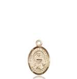 St. Julia Billiart Medal<br/>9267 Oval, 14kt Gold