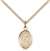 St. Colette Medal<br/>9268 Oval, Gold Filled