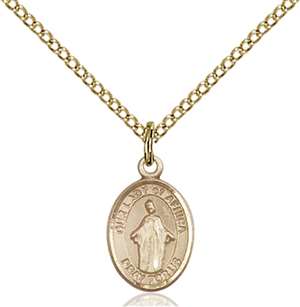 Our Lady of Africa Medal<br/>9269 Oval, Gold Filled