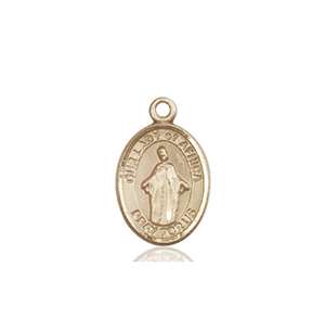 Our Lady of Africa Medal<br/>9269 Oval, 14kt Gold