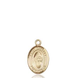 St. Sharbel Medal<br/>9271 Oval, 14kt Gold