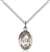 St. Sharbel Medal<br/>9271 Oval, Sterling Silver