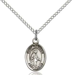 St. Remigius Of Reims Medal<br/>9274 Oval, Sterling Silver