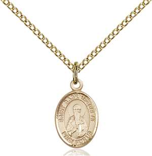 St. Basil the Great Medal<br/>9275 Oval, Gold Filled
