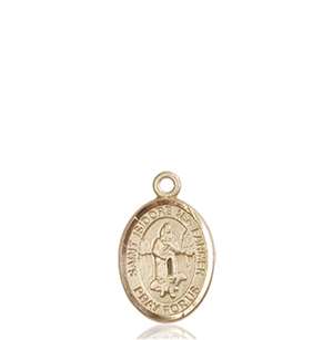 St. Isidore the Farmer Medal<br/>9276 Oval, 14kt Gold