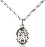 St. Isidore the Farmer Medal<br/>9276 Oval, Sterling Silver
