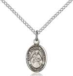 St. Gabriel Possenti Medal<br/>9279 Oval, Sterling Silver