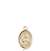 St. John Vianney Medal<br/>9282 Oval, 14kt Gold