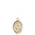 St. John Vianney Medal<br/>9282 Oval, 14kt Gold