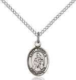 St. Angela Merici Medal<br/>9284 Oval, Sterling Silver