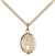St. Walter of Pontnoise Medal<br/>9285 Oval, Gold Filled