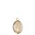 St. Walter of Pontnoise Medal<br/>9285 Oval, 14kt Gold