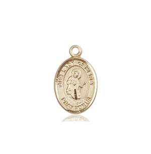 Our Lady of Mercy Medal<br/>9289 Oval, 14kt Gold