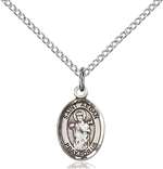 St. Aedan of Ferns Medal<br/>9293 Oval, Sterling Silver