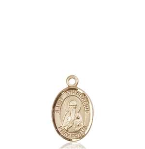 St. Athanasius Medal<br/>9296 Oval, 14kt Gold