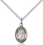 St. Athanasius Medal<br/>9296 Oval, Sterling Silver