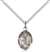 St. Fiacre Medal<br/>9298 Oval, Sterling Silver