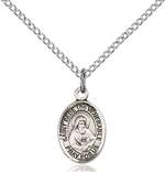 St. Bede the Venerable Medal<br/>9302 Oval, Sterling Silver