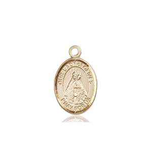 Our Lady of Olives Medal<br/>9303 Oval, 14kt Gold