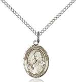 St. Finnian of Clonard Medal<br/>9308 Oval, Sterling Silver
