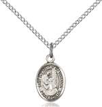 St. Elizabeth of the Visitation Medal<br/>9311 Oval, Sterling Silver