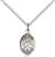 St. Olivia Medal<br/>9312 Oval, Sterling Silver