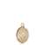 St. Amelia Medal<br/>9313 Oval, 14kt Gold