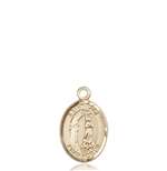 St. Zoe of Rome Medal<br/>9314 Oval, 14kt Gold