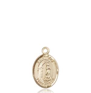 St. Zoe of Rome Medal<br/>9314 Oval, 14kt Gold