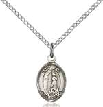 St. Zoe of Rome Medal<br/>9314 Oval, Sterling Silver