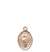 St. Ronan Medal<br/>9315 Oval, 14kt Gold